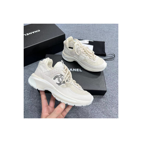 Chanel, Women's Snaekar, White