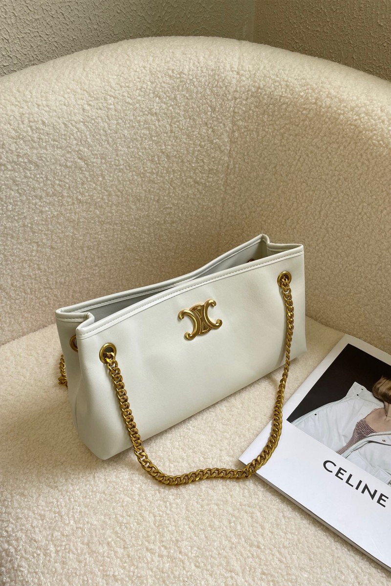 Celine, Women's Bag, White