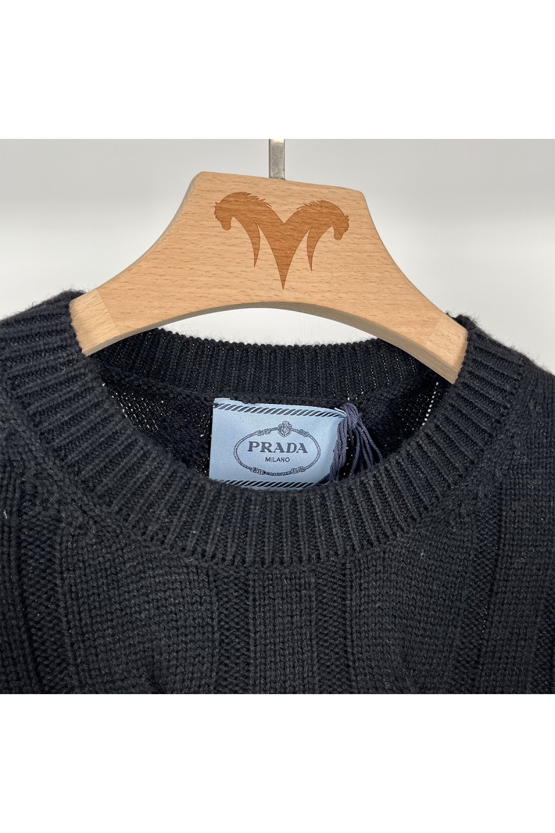 Prada, Women's Pullover, Black