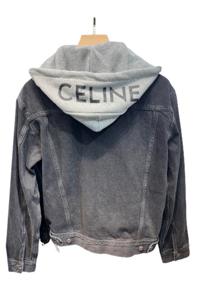 Celine, Men's Denim Jacket, Black