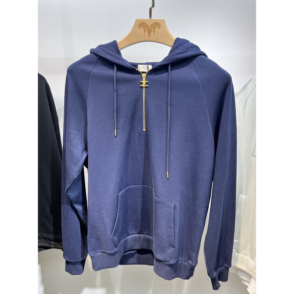 Celine, Men's Hoodie, Blue