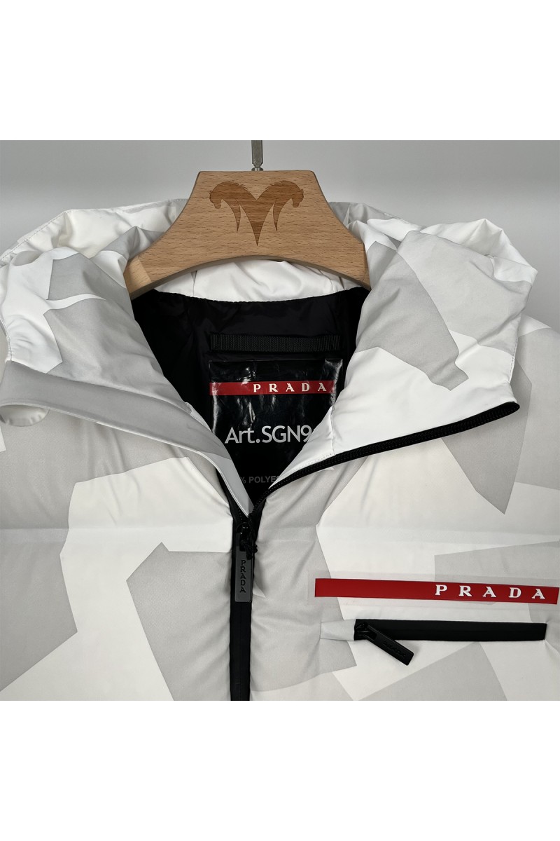 Prada, Men's Jacket, White