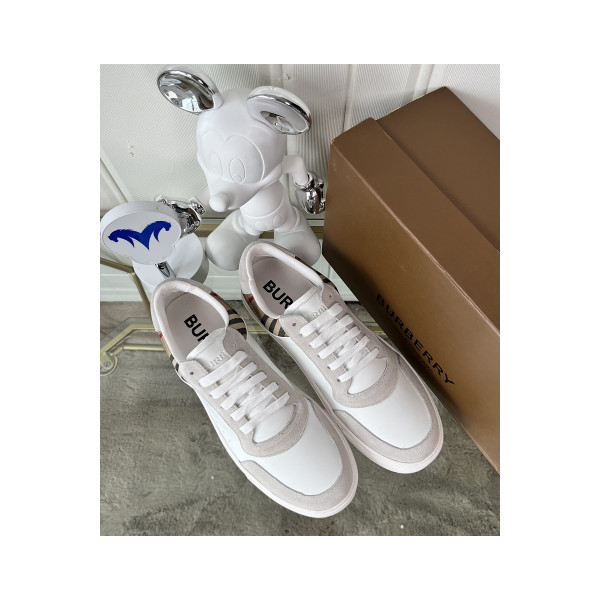 Burberry, Men's Sneaker, White