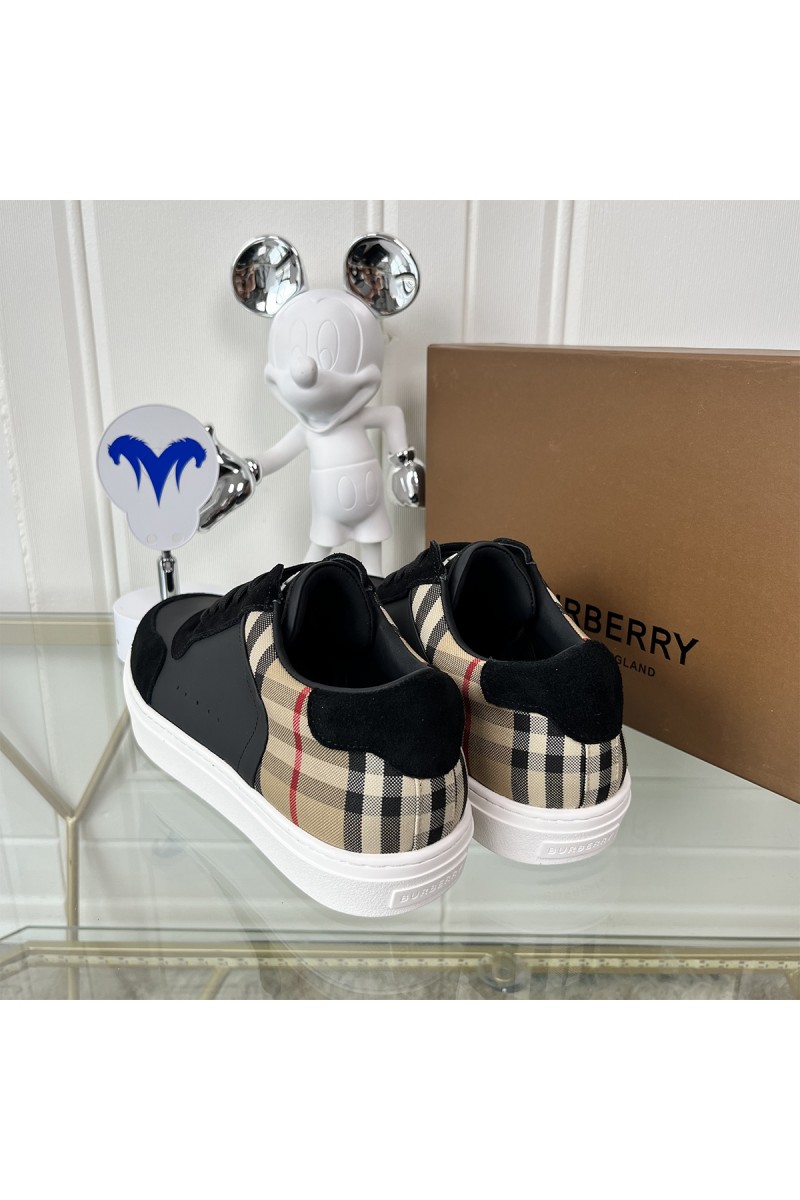 Burberry, Men's Sneaker, Black