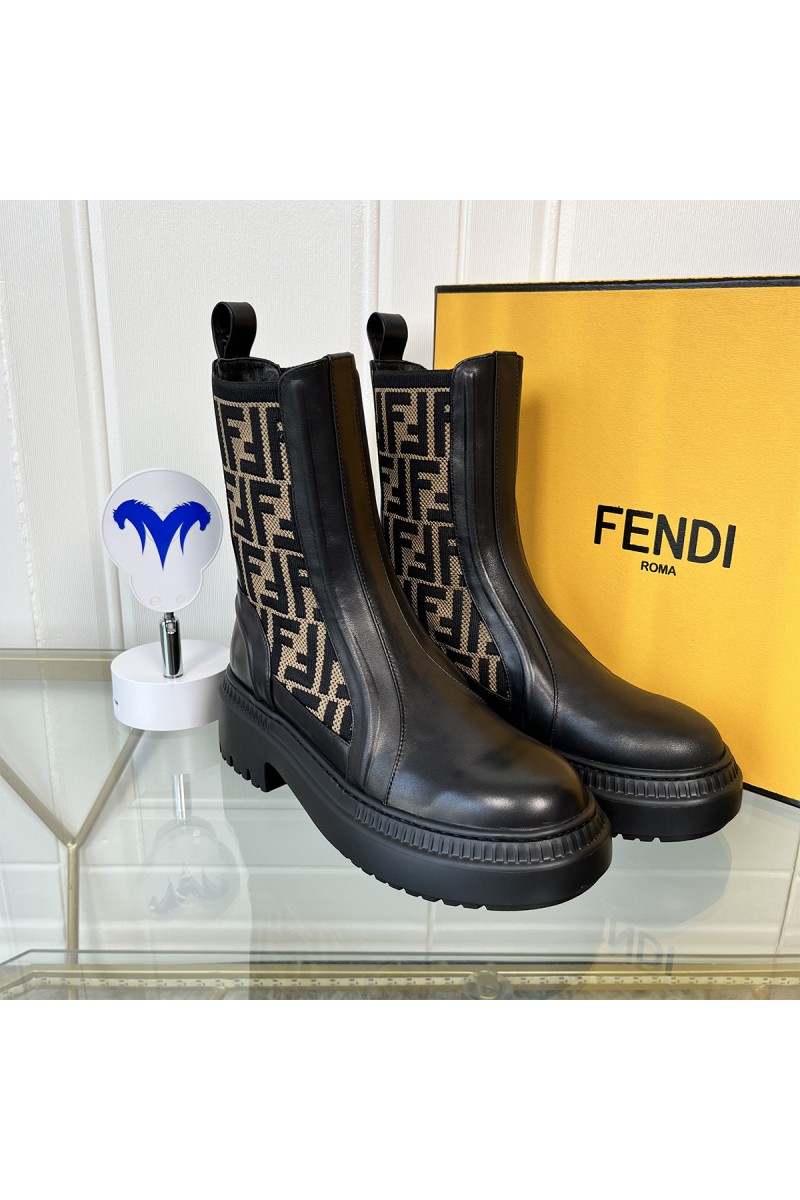 Fendi, Women's Boot, Black