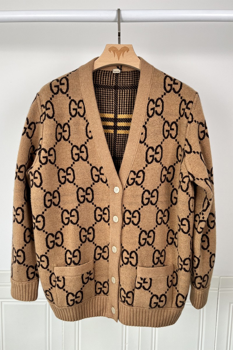 Gucci, Men's Pullover, Brown
