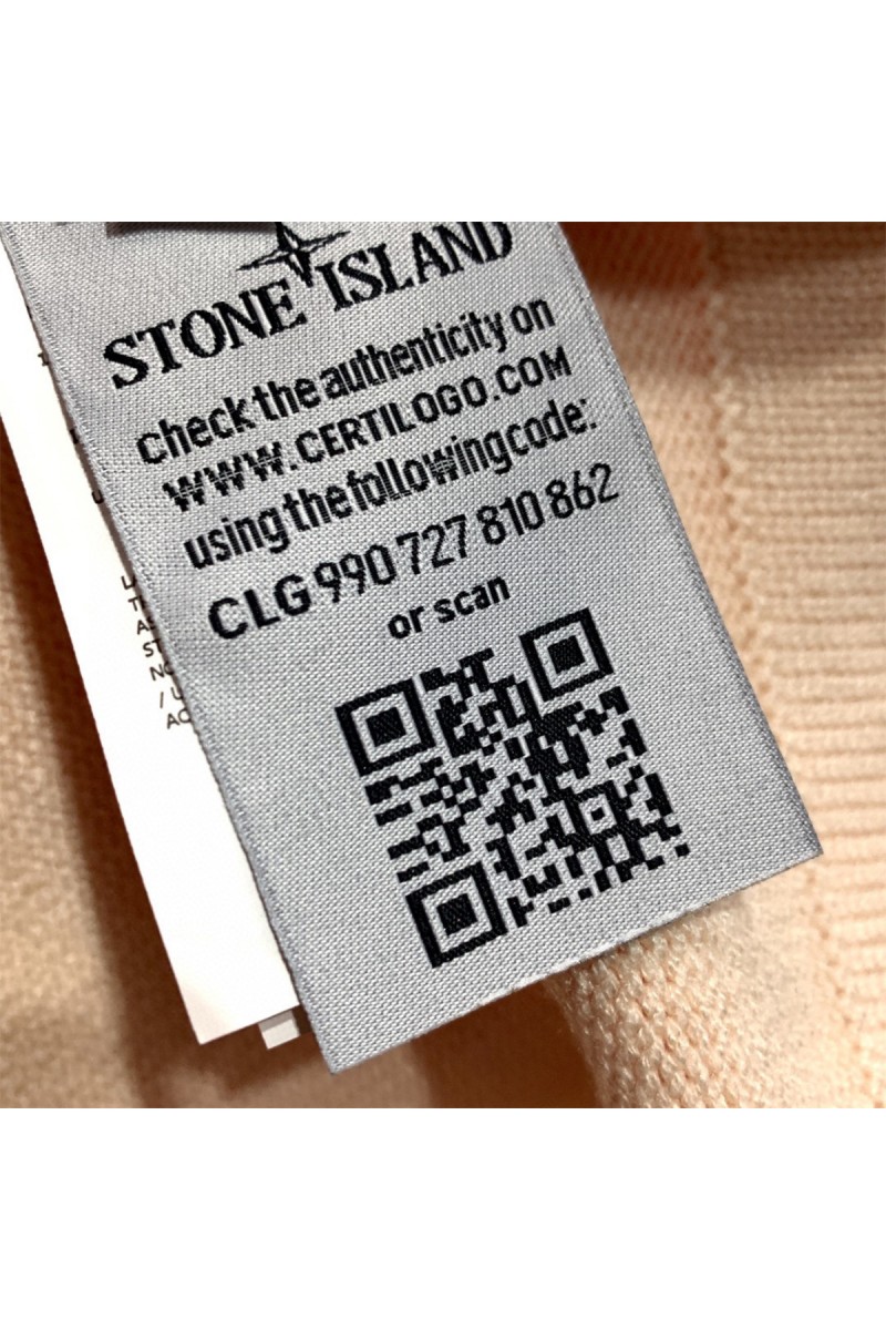 Stone Island, Men's Pullover, Orange
