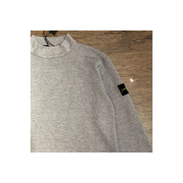 Stone Island, Men's Pullover, Grey