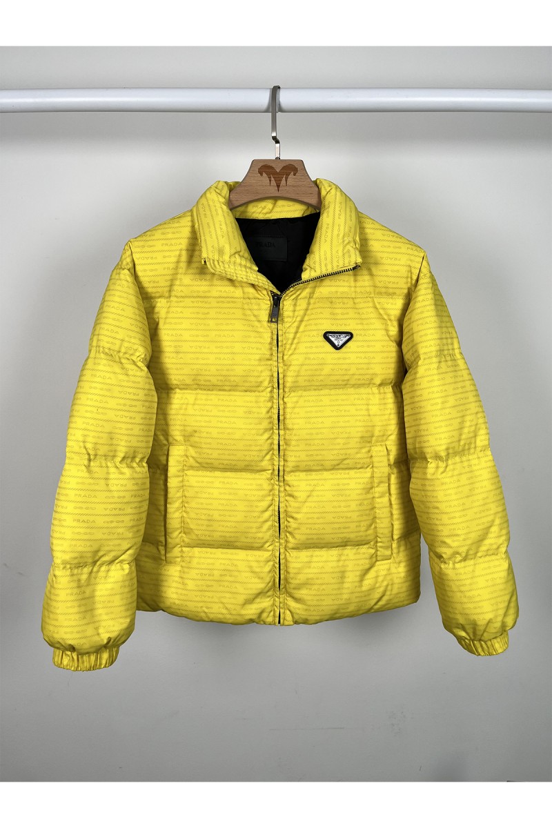Prada, Men's Jacket, Yellow