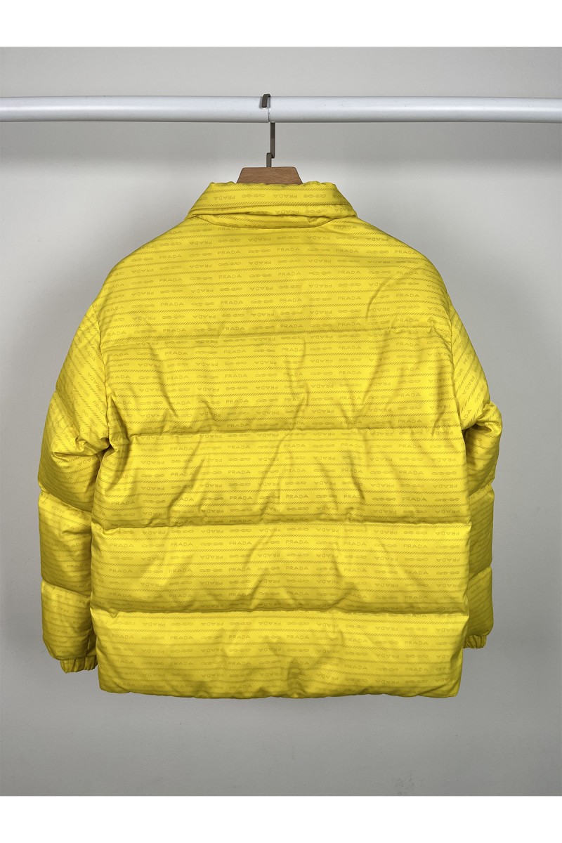 Prada, Men's Jacket, Yellow