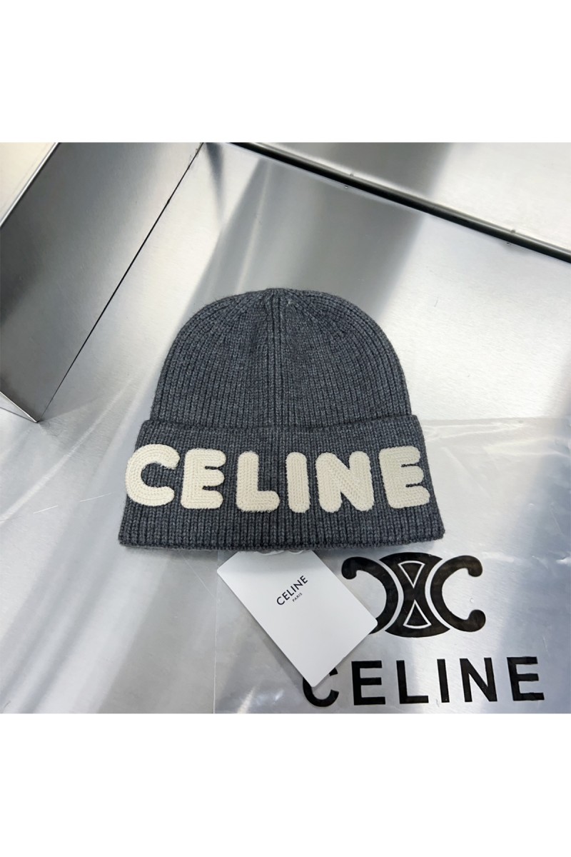 Celine, Women's Beanie, Grey