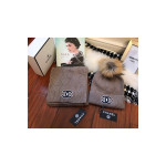 Chanel, Women's Scarve Set, Grey