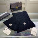 Moncler, Unisex Scarves Set, Black