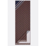 Christian Dior, Women's Scarf, Brown
