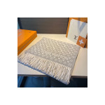 Louis Vuitton, Women's Scarf, White