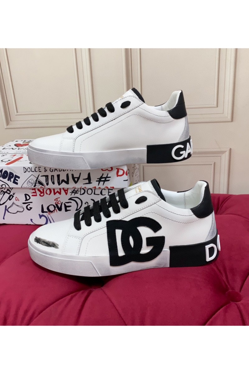 Dolce Gabbana, Men's Sneaker, White