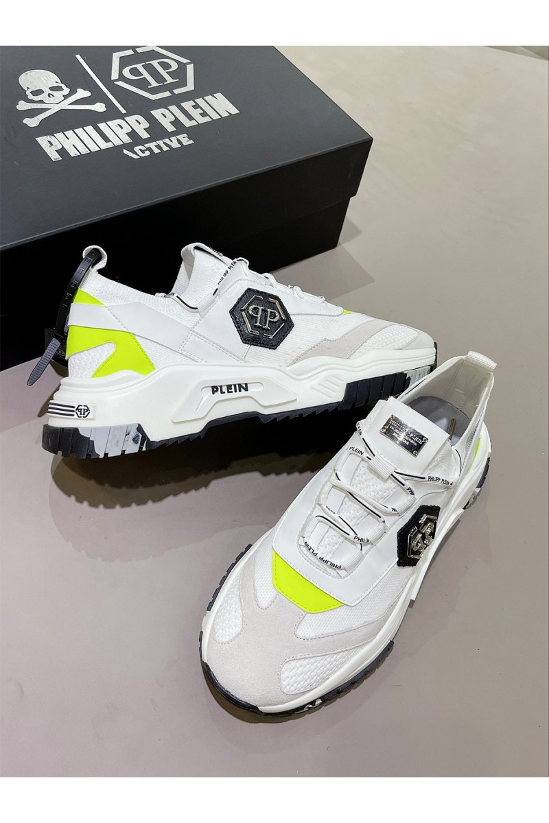 Phlipp Plein, Men's Sneaker, White