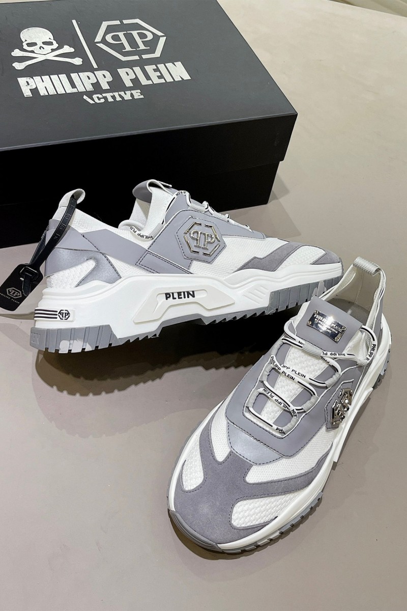 Phlipp Plein, Men's Sneaker, Grey