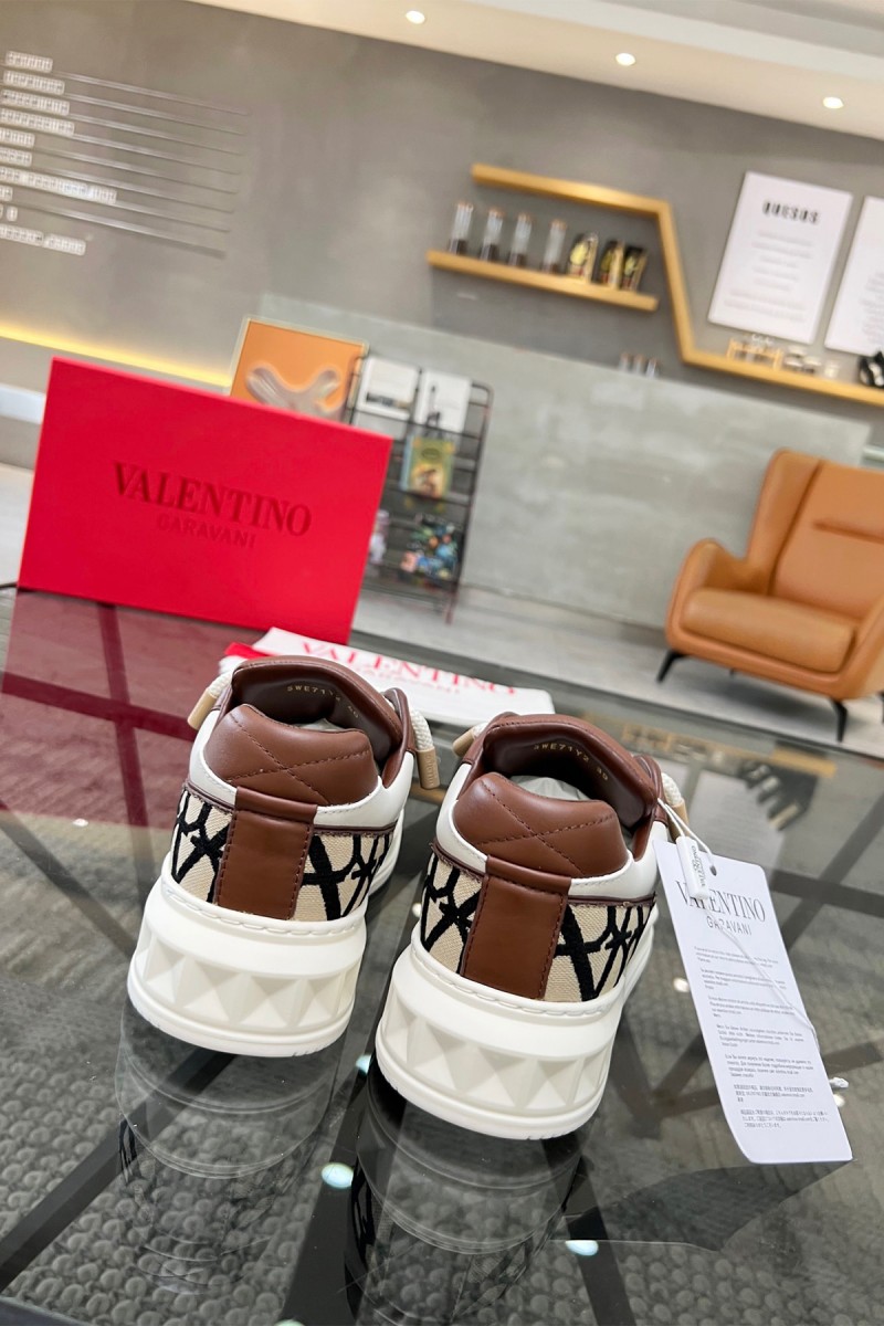 Valentino, Men's Sneaker, Brown
