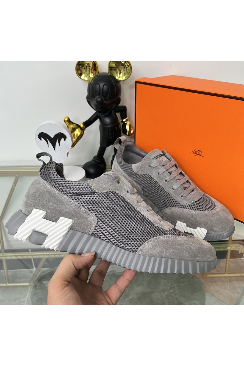 Hermes, Men's Sneaker, Grey
