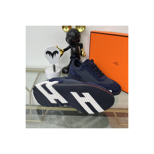 Hermes, Bouncing, Men's Sneaker, Navy