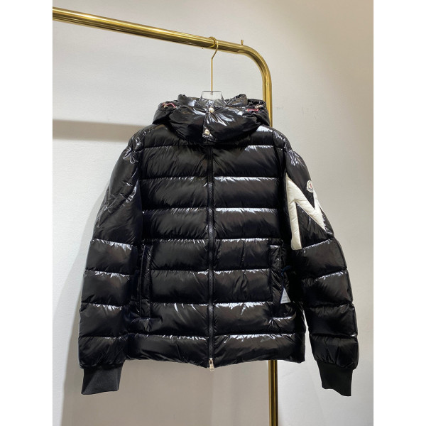 Moncler, Heren Jas, Zwart, Maat 4