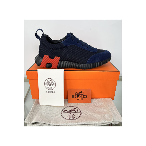 Hermes, Bouncing, Men's Sneaker, Navy