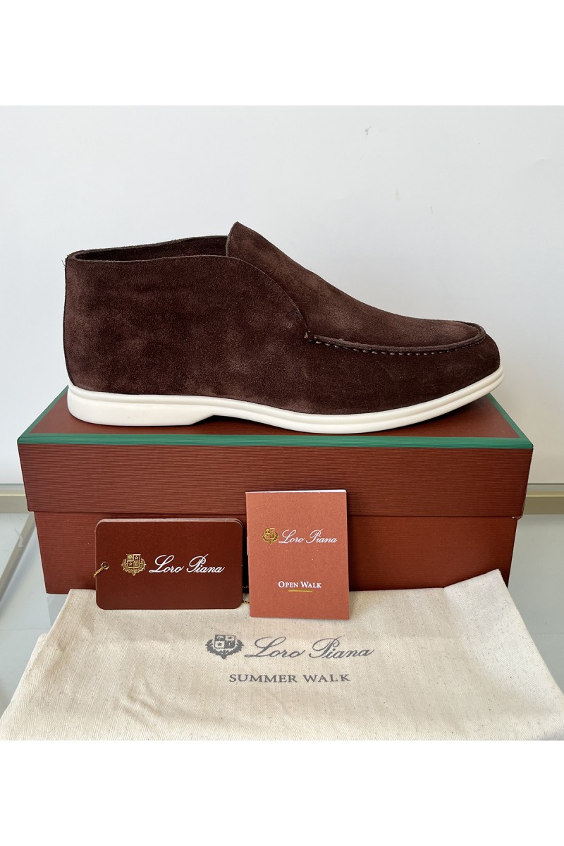 Loro Piana, Men's Sneaker, Brown