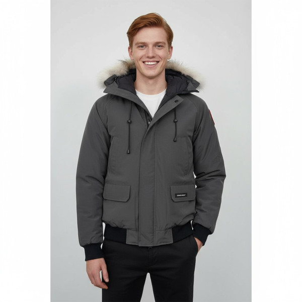 Canada Goose, Chilliwack Bomber, Men's Jackets, Grey