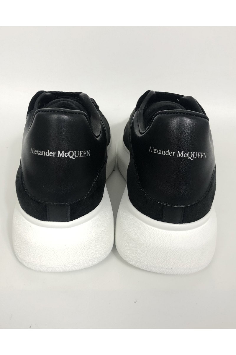 Alexander Mcqueen, Women's Oversized Sneakers, Black, Suede