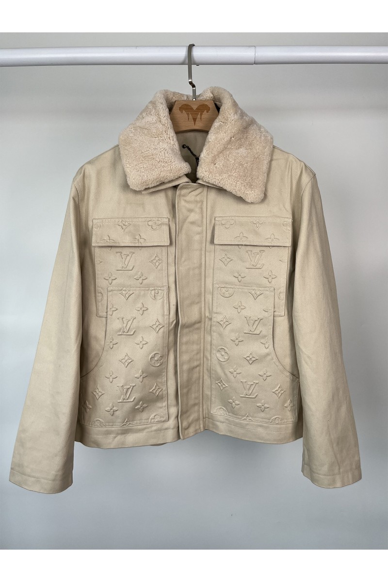 Louis Vuitton, Men's Jacket, Beige