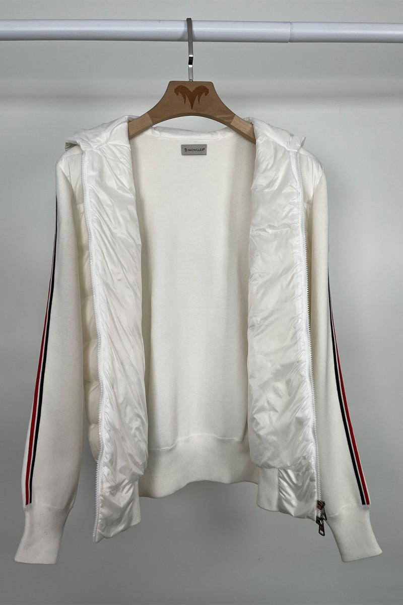 Moncler, Men's Jacket, White