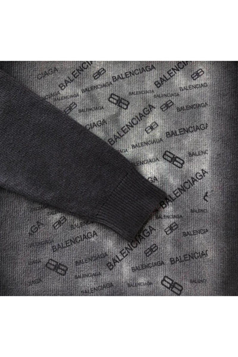 Balenciaga, Men's Pullover, Grey