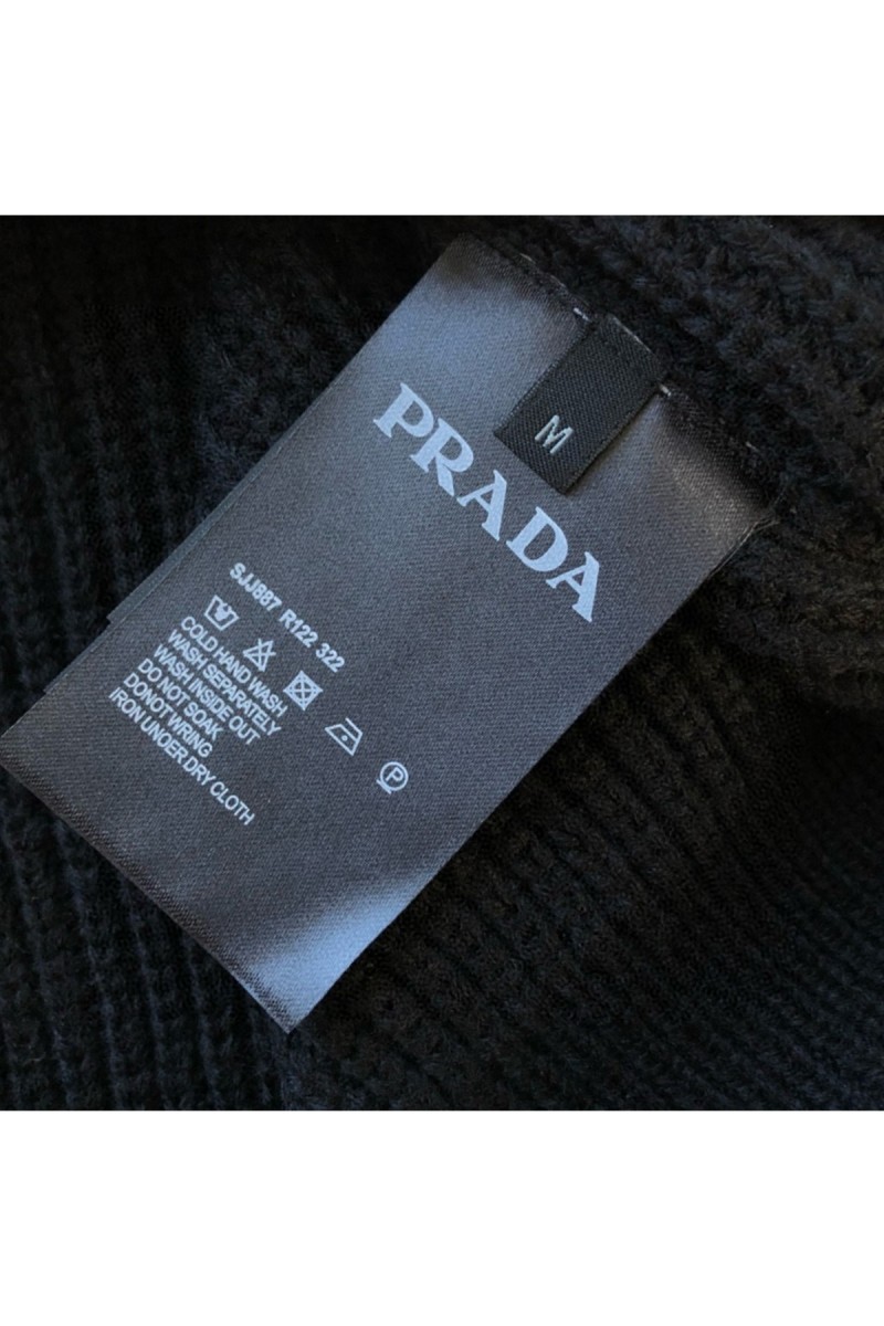 Prada, Men's Pullover, Black