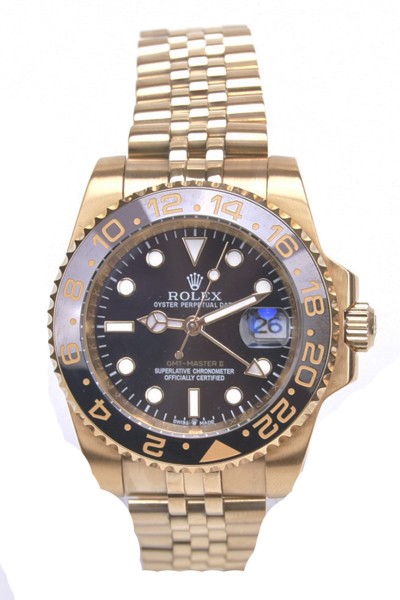 Rolex, Men's Watch, GMT Master II,Gold