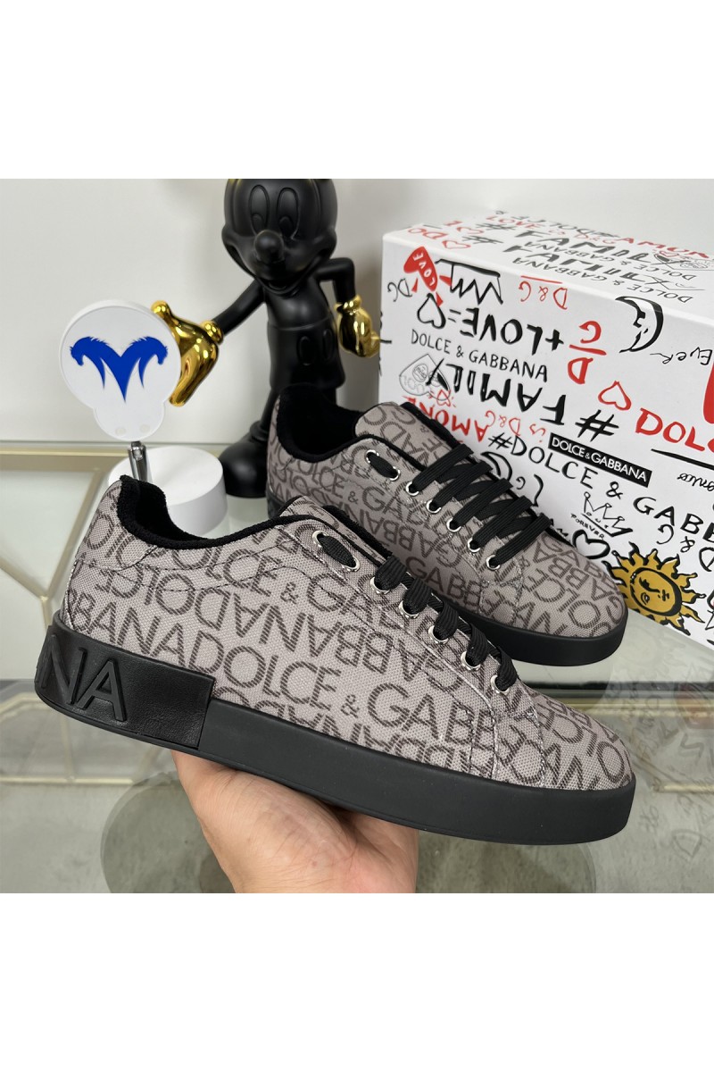 Dolce Gabbana, Men's Sneaker, Grey