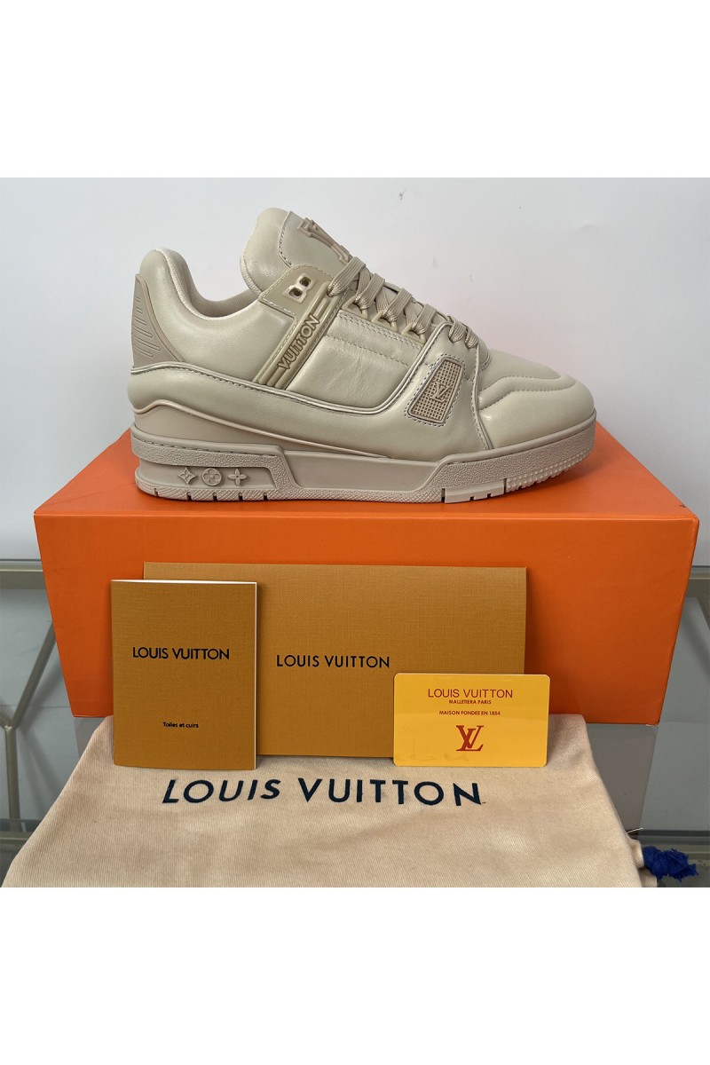 Louis Vuitton, Men's Sneaker, Beige
