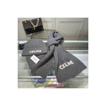Celine, Women's Beanie Set, Grey