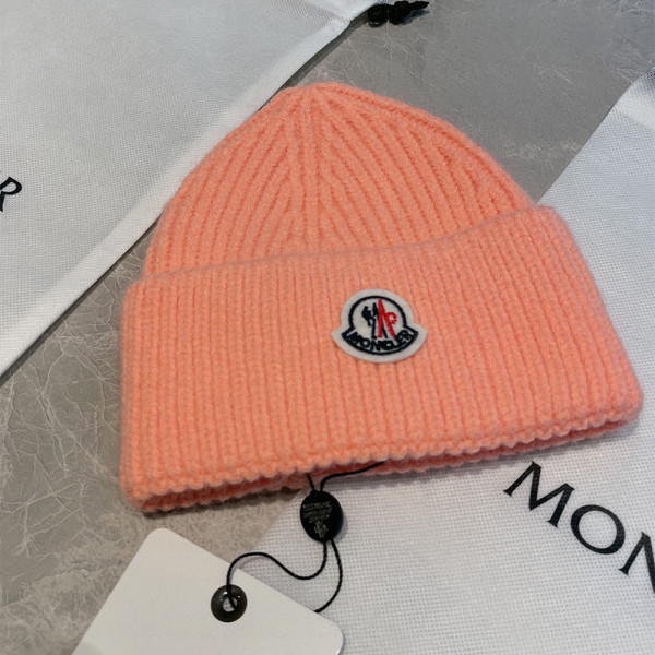 Moncler, Unisex Beanie, Pink
