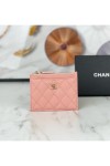 Chanel, Women's Card Holder, Pink