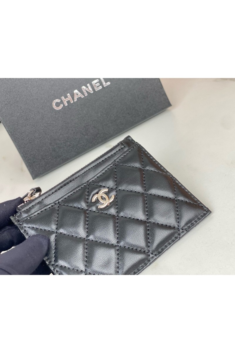 Chanel, Women's Card Holder, Black