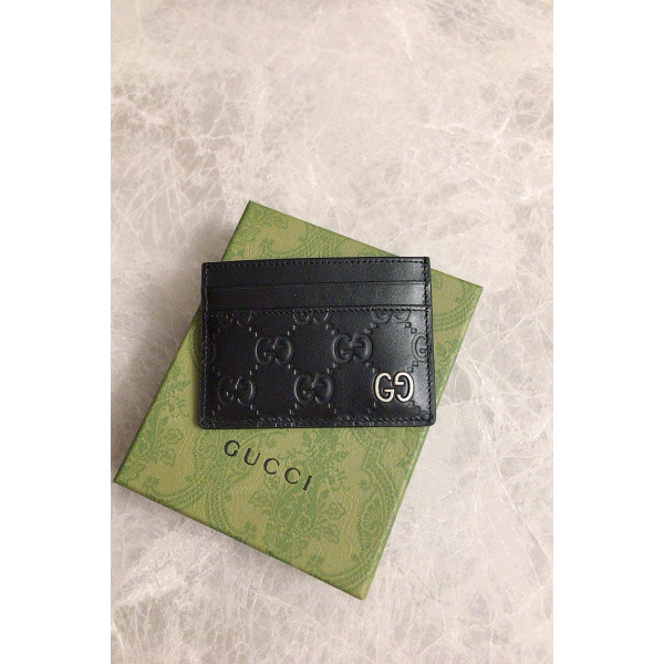 Gucci, Men's Card Holder, Black