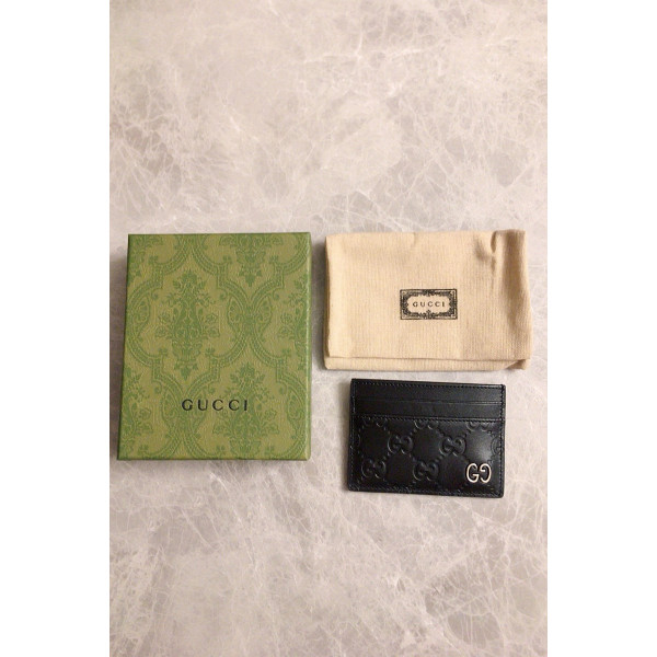 Gucci, Men's Card Holder, Black