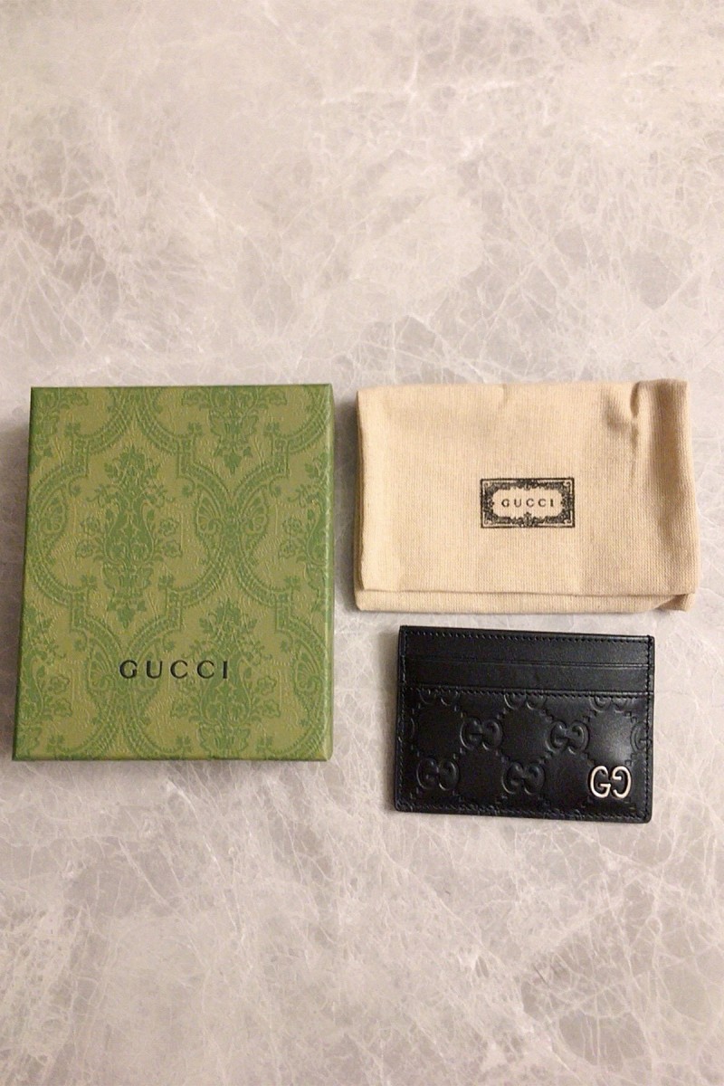 Gucci, Men's Card Holder, Black