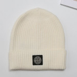 Stone Island, Men's Beanie, White