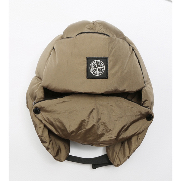Stone Island, Men's Beanie, Khaki