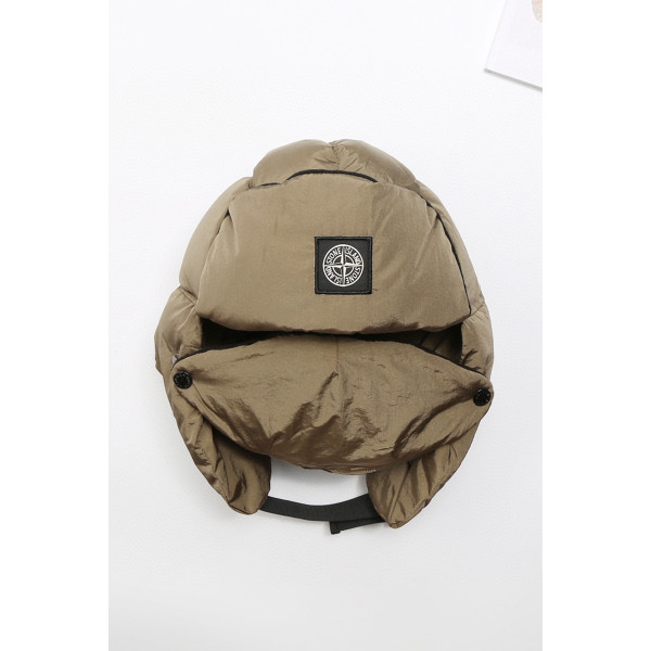 Stone Island, Men's Beanie, Khaki