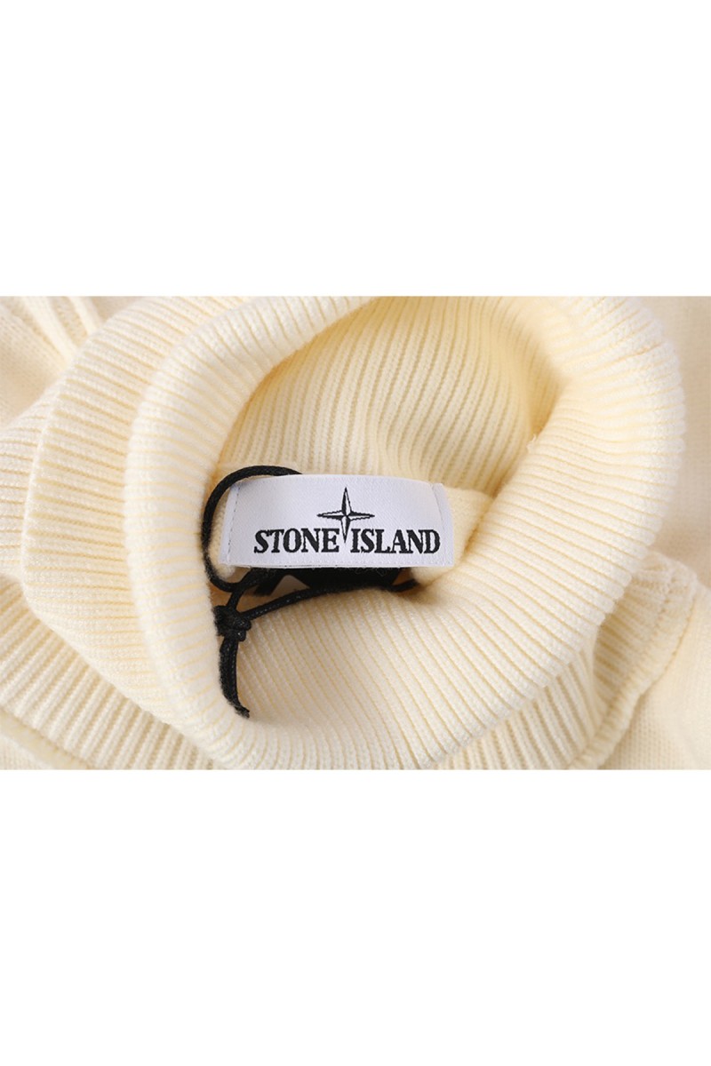 Stone Island, Men's Pullover, Beige