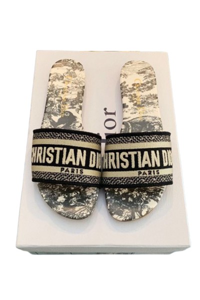 Christian Dior, Women's Slipper, Yellow
