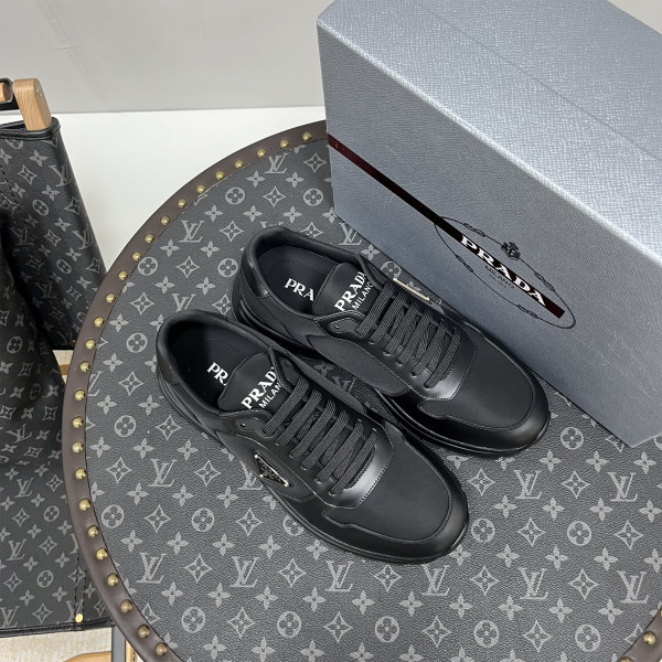 Prada, Prax 01, Men's Sneaker, Black